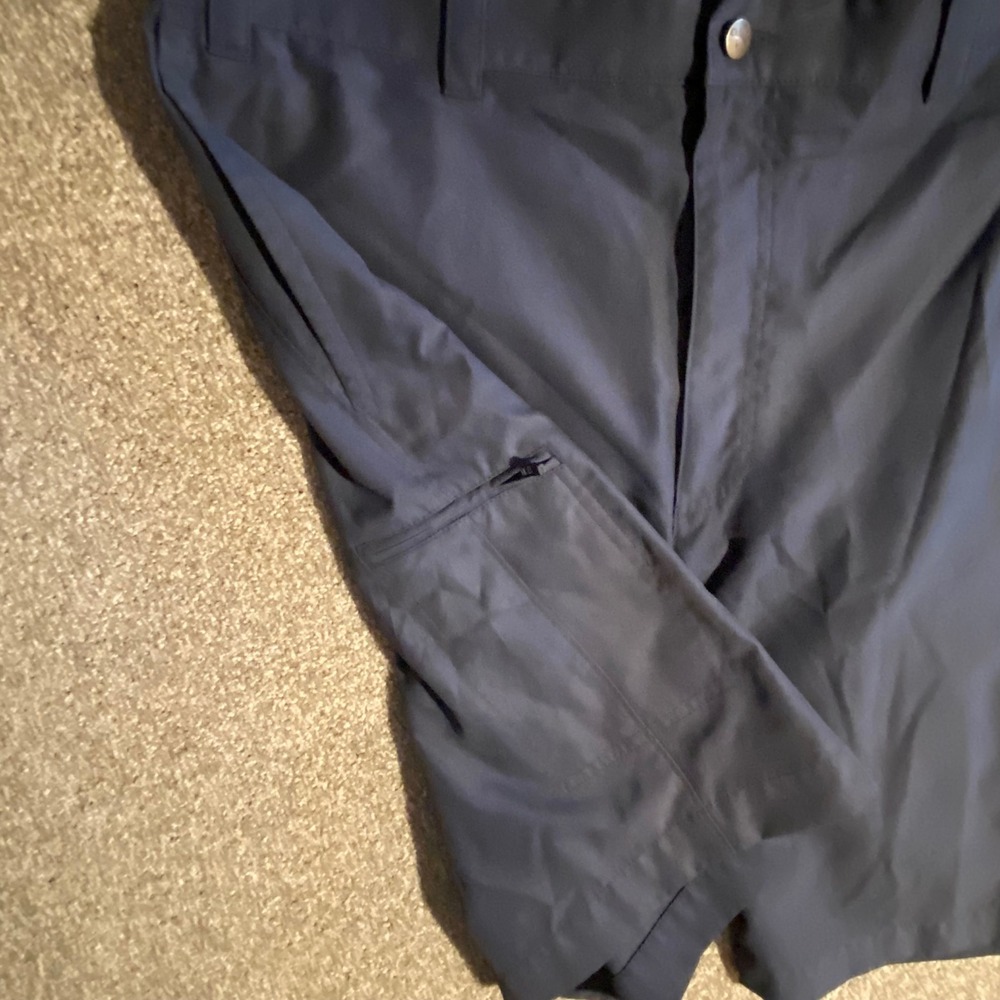 Callaway Golf Shorts Mens 40 Navy Blue Excellent Performance Flat Front Cargo - Picture 6 of 10